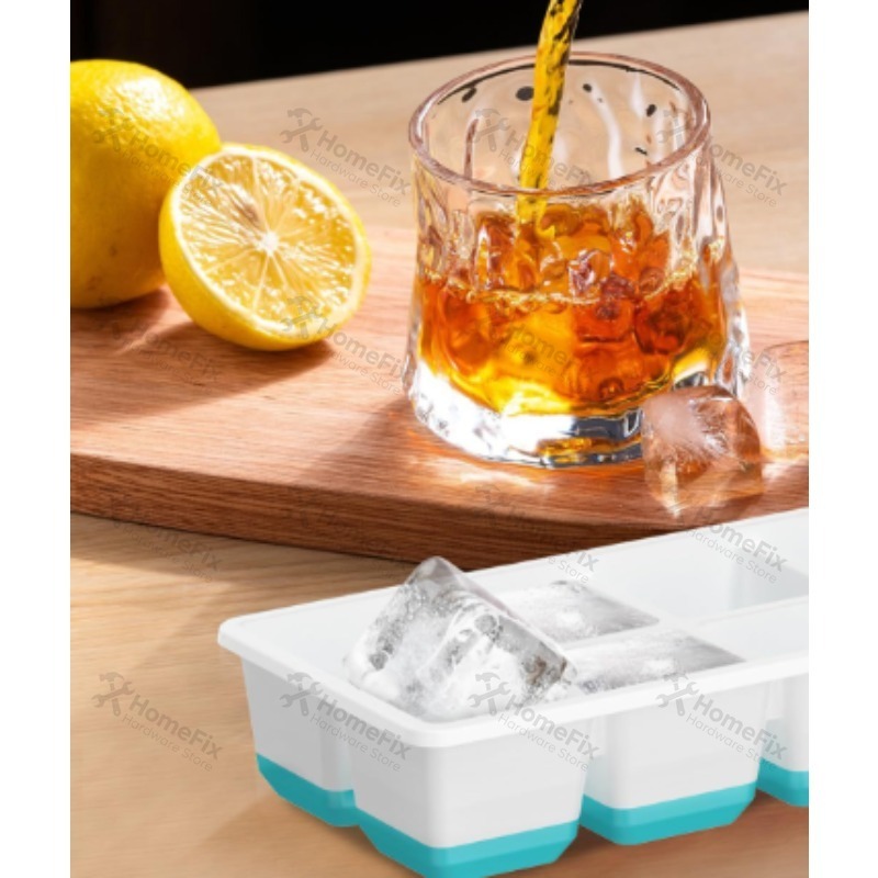 Baby Food Homemade - Neue 8-Fach-Eiswürfelform, Eiscremeform mit weichem Boden