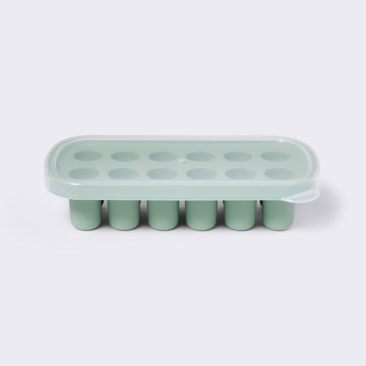 Baby Food Freezer Tray - Lebensmittel-Gefrierbehälter für Babynahrung, Eiswürfelbehälter mit Deckel,