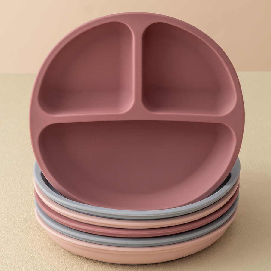 Silicone Suction Bowl - 1PCS Baby Sucker Silikon Essplatte BPA