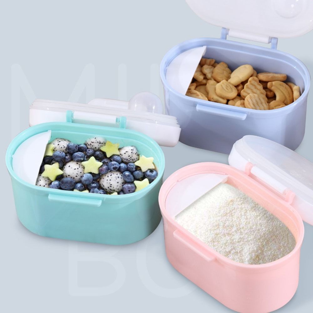 Baby Food Delivery - Tragbare Milchpulverbox für Säuglinge mit Schaufel,