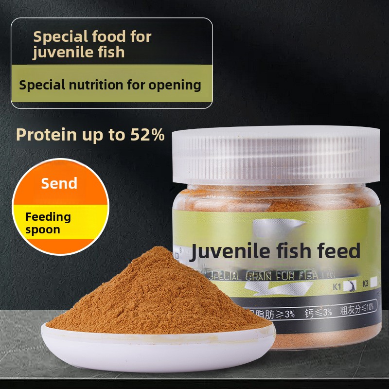Baby Food High In Protein - Zhipin Baby-Fisch-Bratfutter, Hochprotein-Pulver und feine Krümel