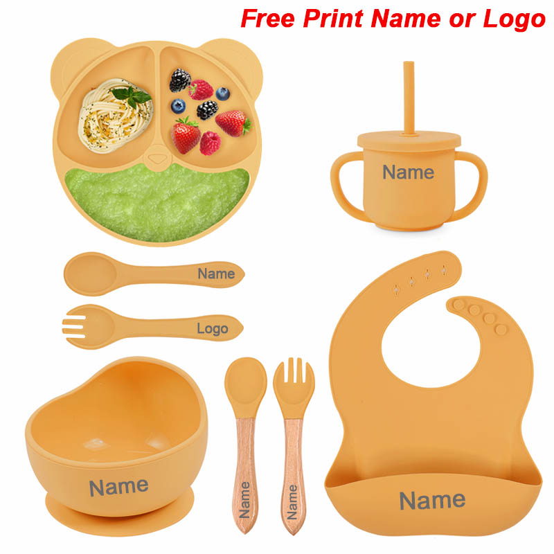 Silicone Suction Bowl - Fütterung Set Silikon Für Baby Sauger