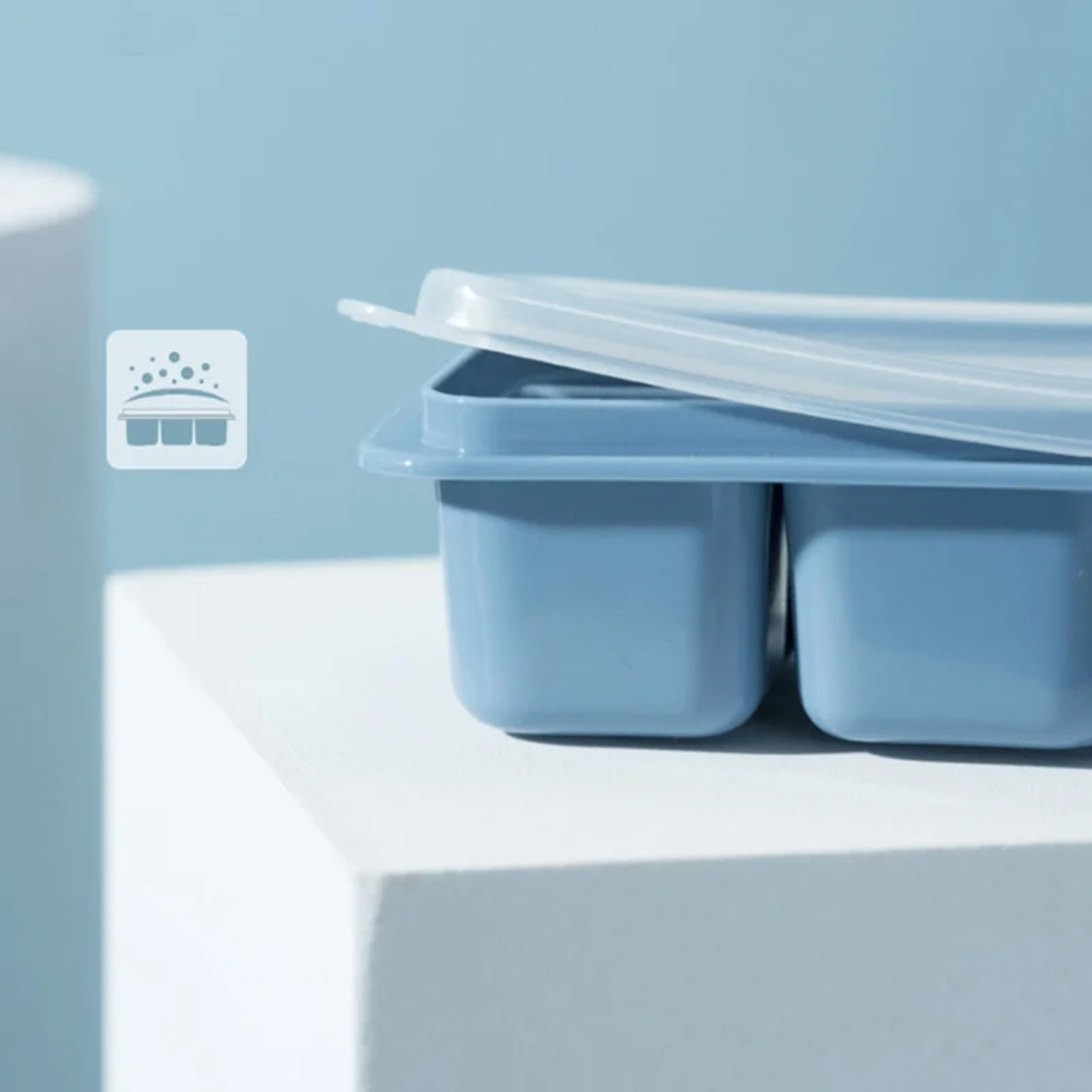 3er-Pack Silikon-Eiswürfelform – Baby Food Freezer Tray Bewertung und Preis