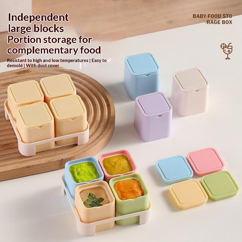 4-teilige Baby-Nahrungsaufbewa – Baby Food Homemade Bewertung und Preis
