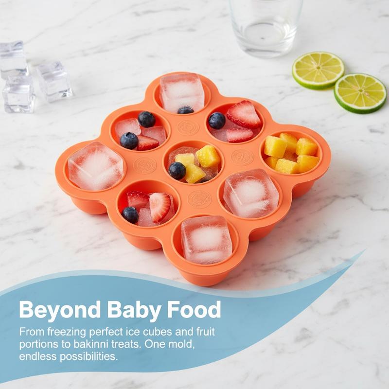 Baby-Nahrung Silikonbehälter 9 – Baby Food Freezer Tray Bewertung und Preis
