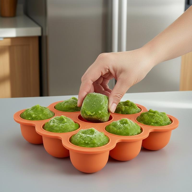 Baby-Nahrung Silikonbehälter 9 – Baby Food Freezer Tray Bewertung und Preis
