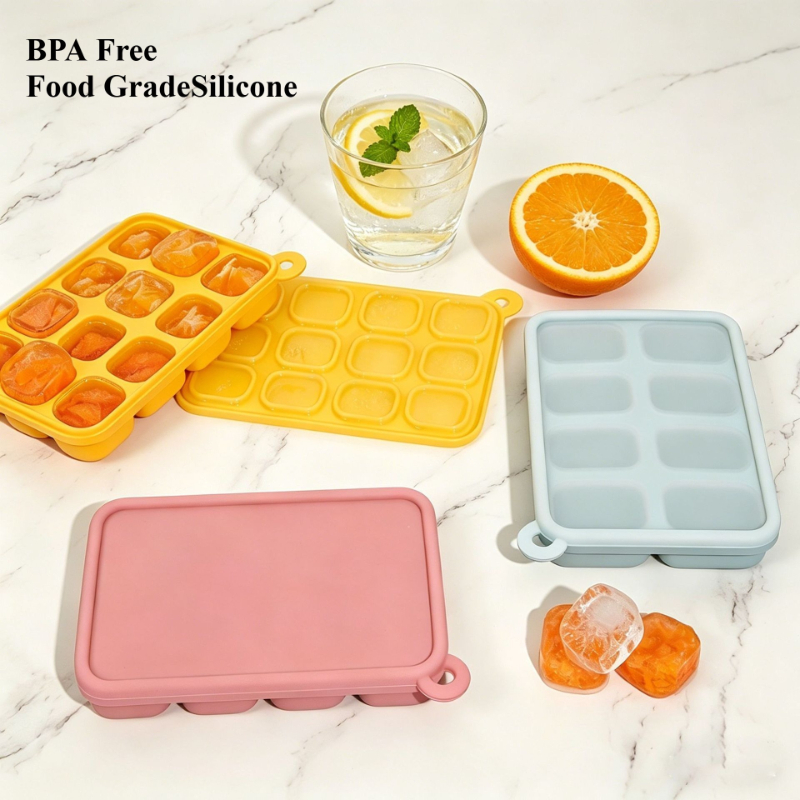 Platin-Silikon Baby-Nahrungsmi – Baby Food Freezer Tray Bewertung und Preis