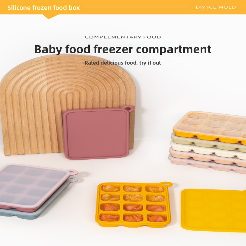 Platin-Silikon Baby-Nahrungsmi – Baby Food Freezer Tray Bewertung und Preis