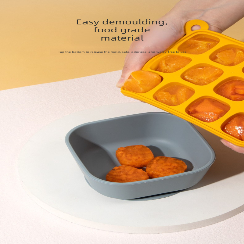 Platin-Silikon Baby-Nahrungsmi – Baby Food Freezer Tray Bewertung und Preis