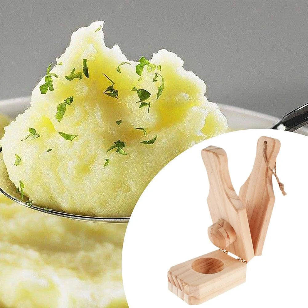 Holz bananen presse mit Griff  – Baby Food Banana Bewertung und Preis