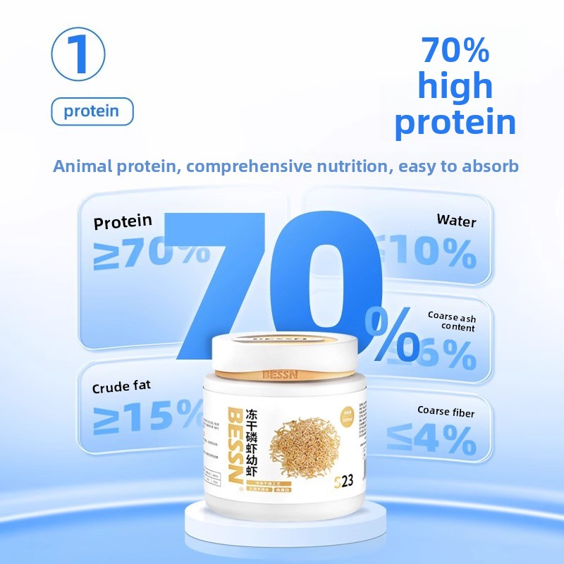 BESSN Gefriergetrocknete Krill – Baby Food High In Protein Bewertung und Preis