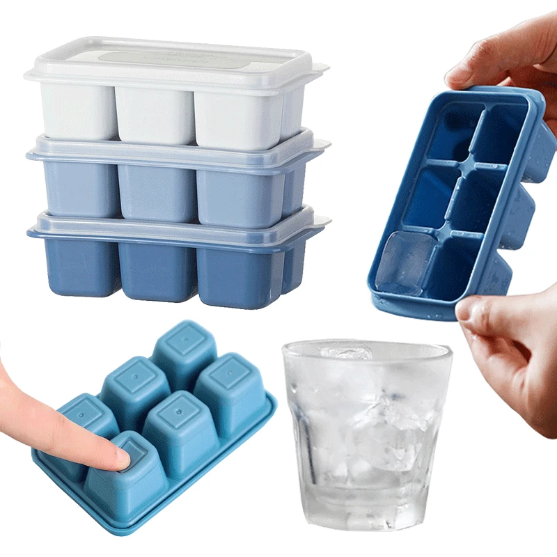 Silikon-Eiswürfel schalen mit  – Baby Food Freezer Tray Bewertung und Preis