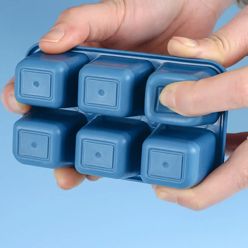 Silikon-Eiswürfel schalen mit  – Baby Food Freezer Tray Bewertung und Preis