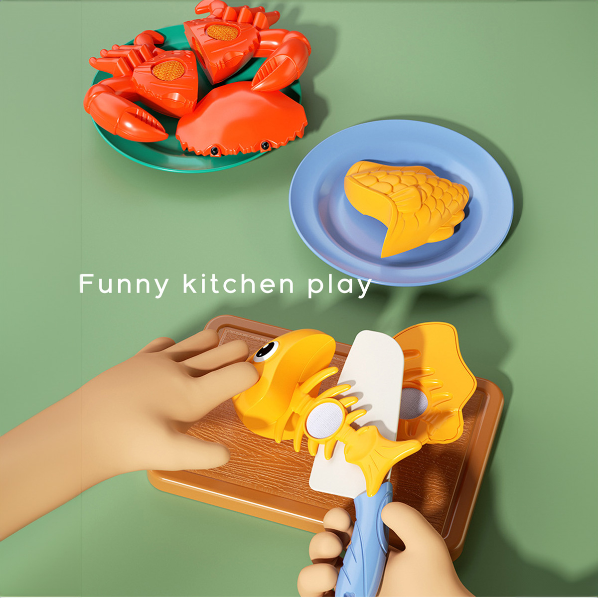 Schneidendes Spiellebensmittel – Baby Food Delivery Bewertung und Preis
