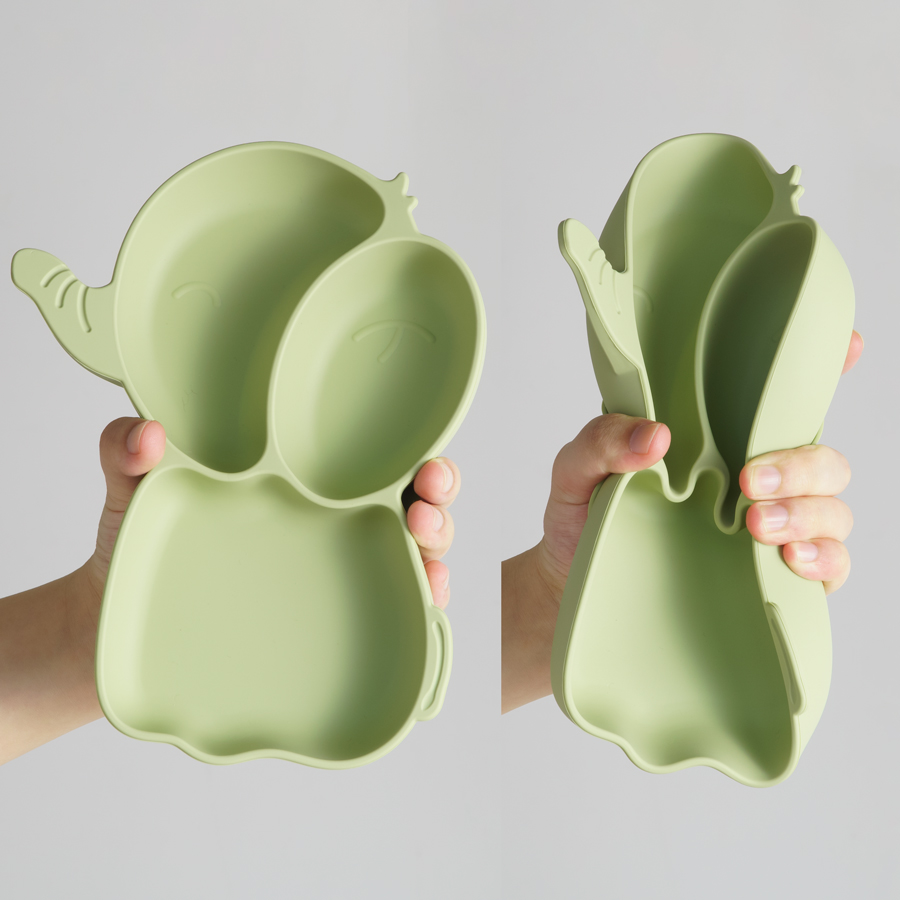 1PCS Baby Silikon Esszimmer Ge – Silicone Suction Bowl Bewertung und Preis