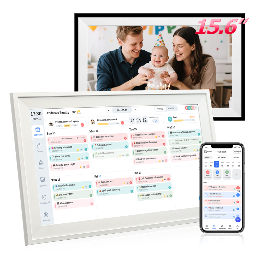 Digitaler Kalender 15,6-Zoll E – Baby Food List Bewertung und Preis