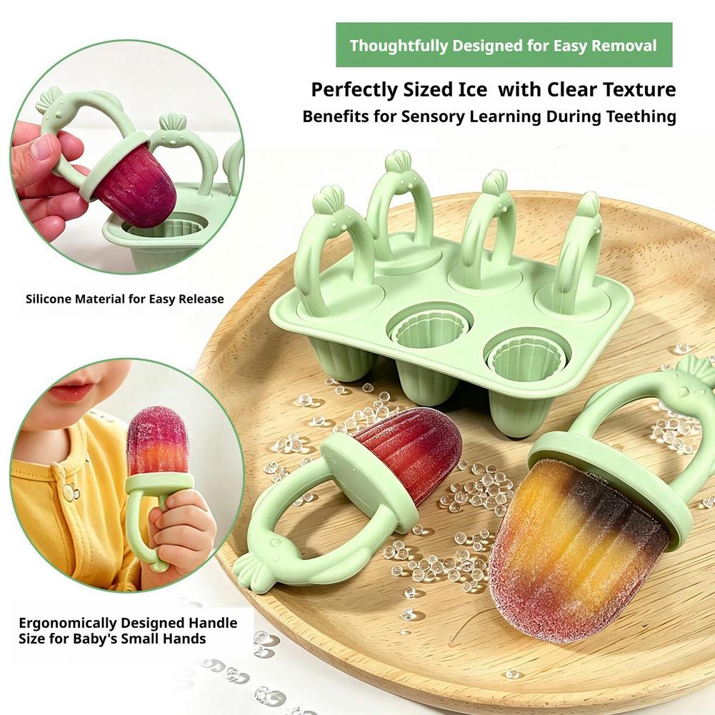 1 Set Silikon-Eisform mit Sech – Baby Food Homemade Bewertung und Preis