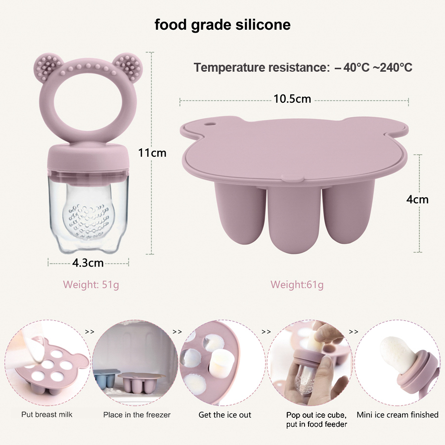 Baby-Eiscremeform aus Silikon, – Baby Food Delivery Bewertung und Preis