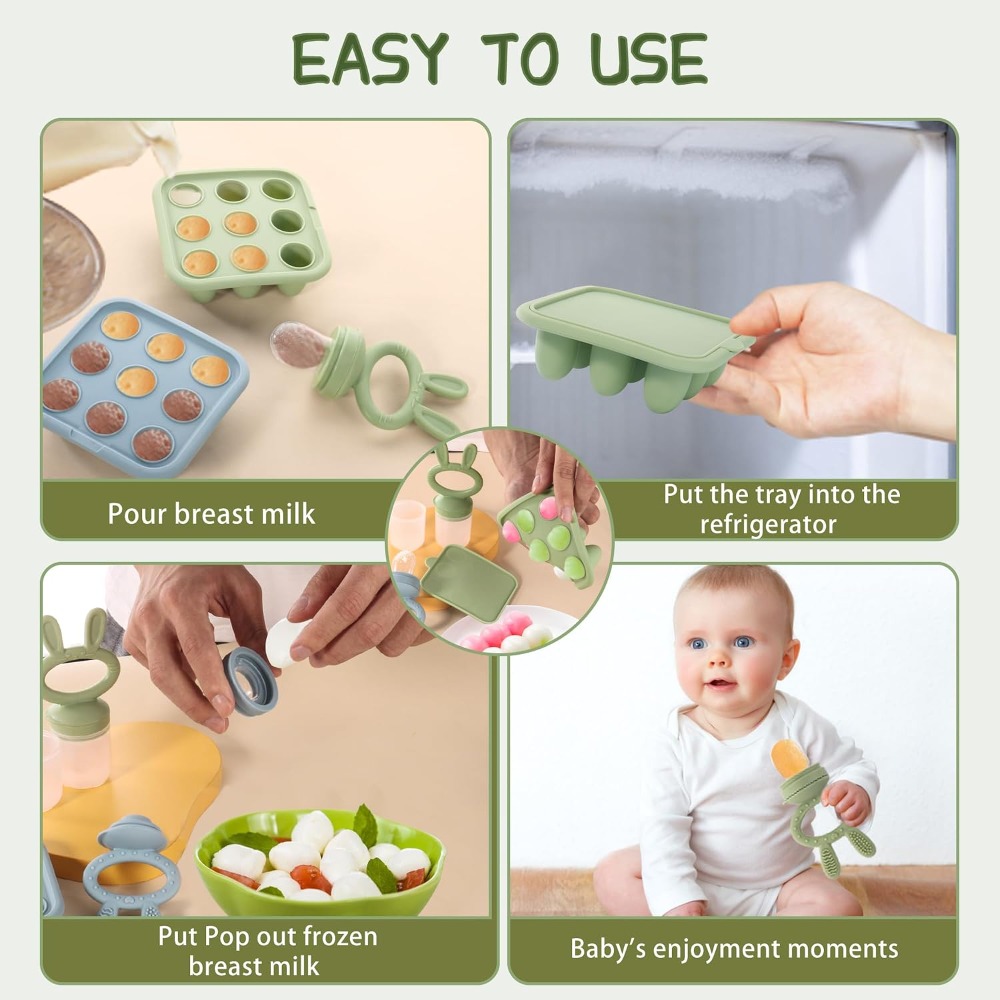 Baby-Nahrung Gefrierbehälter,  – Baby Food Homemade Bewertung und Preis
