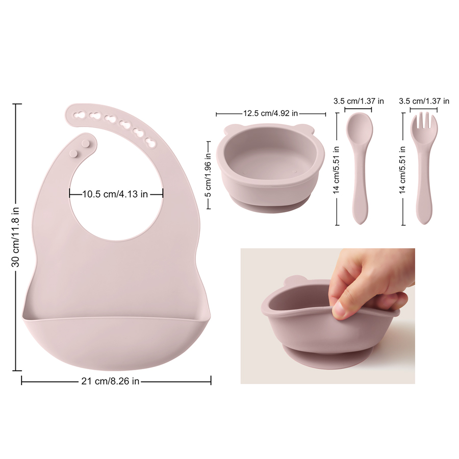 Großhandel Silikon Kinder Gesc – Silicone Suction Bowl Bewertung und Preis