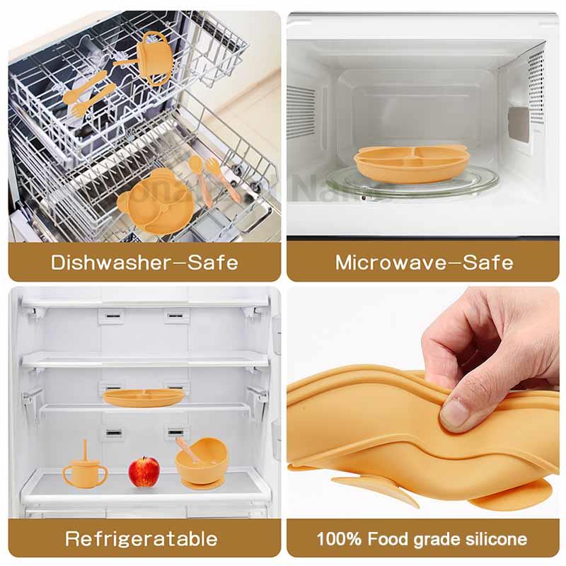 Fütterung Set Silikon Für Baby – Silicone Suction Bowl Bewertung und Preis