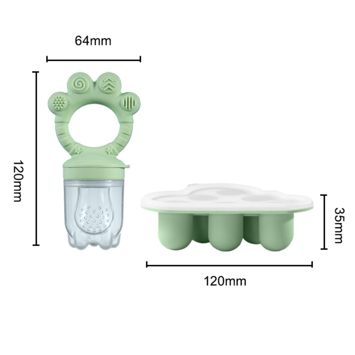 Baby-Frucht-Fütterungsgerät &  – Baby Food Freezer Tray Bewertung und Preis